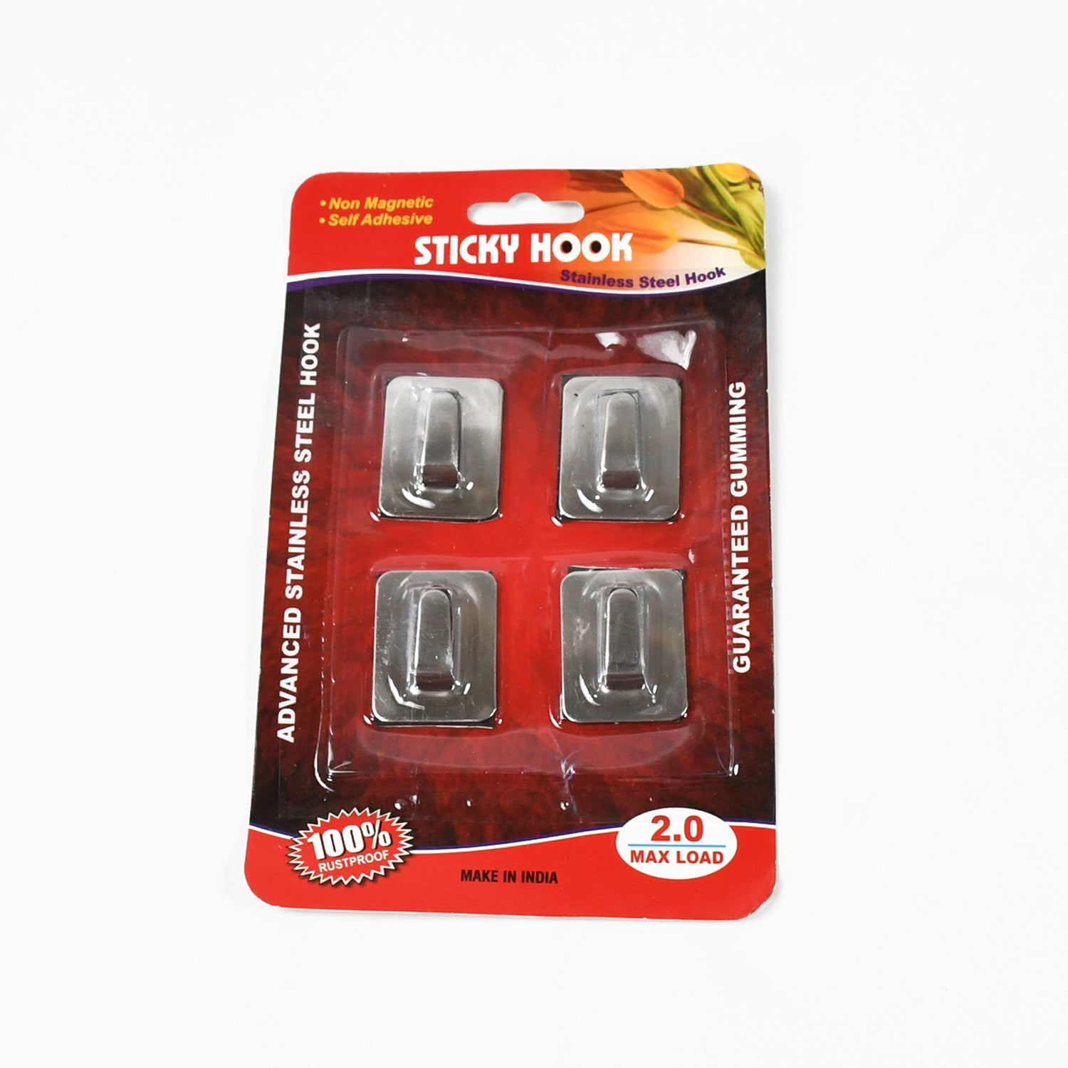 Self- Adhesive Hooks, Heavy Duty Wall Hooks Hangers Stainless Steel Waterproof Sticky Hooks for Hanging Robe Coat Towel Kitchen Bathroom and. Self- Adhesive Hooks, Heavy Duty Wall Hooks Hangers Stainless Steel Waterproof Sticky Hooks for Hanging Robe Coat Towel Kitchen Bathroom and.